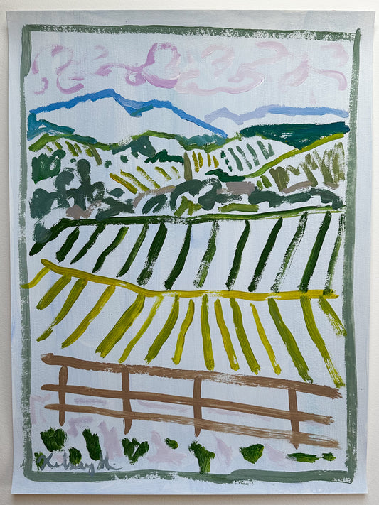 Chianti Region Italian Landscape - 18x24"