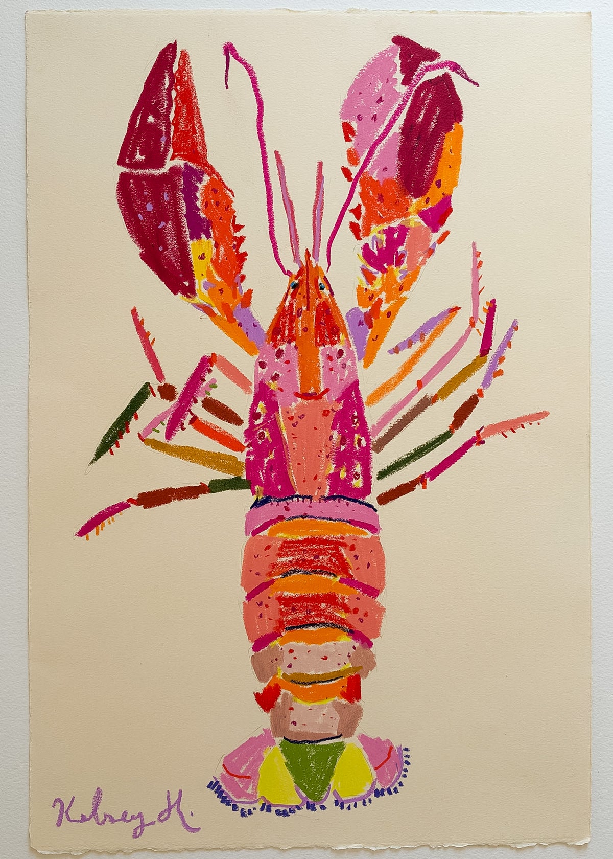 Lobster Love No. 1 - 15 x 22"