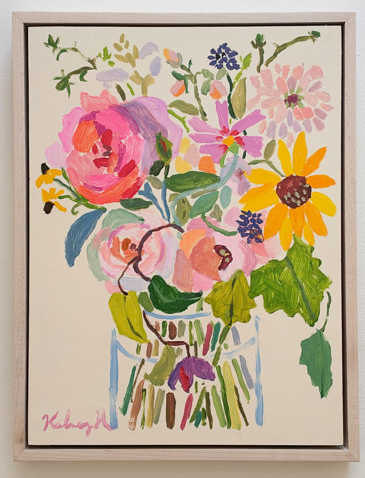 Local Summer Flowers No. 1 - 13.25 x 17.25
