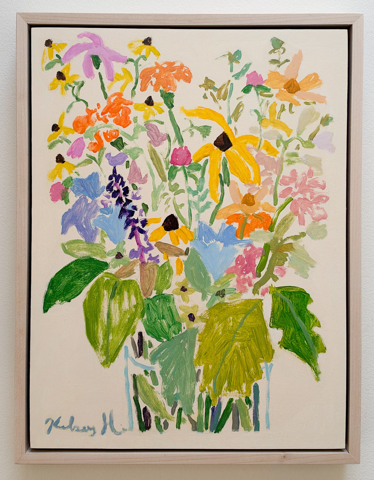 Local Summer Flowers No. 2 - 13.25 x 17.25"