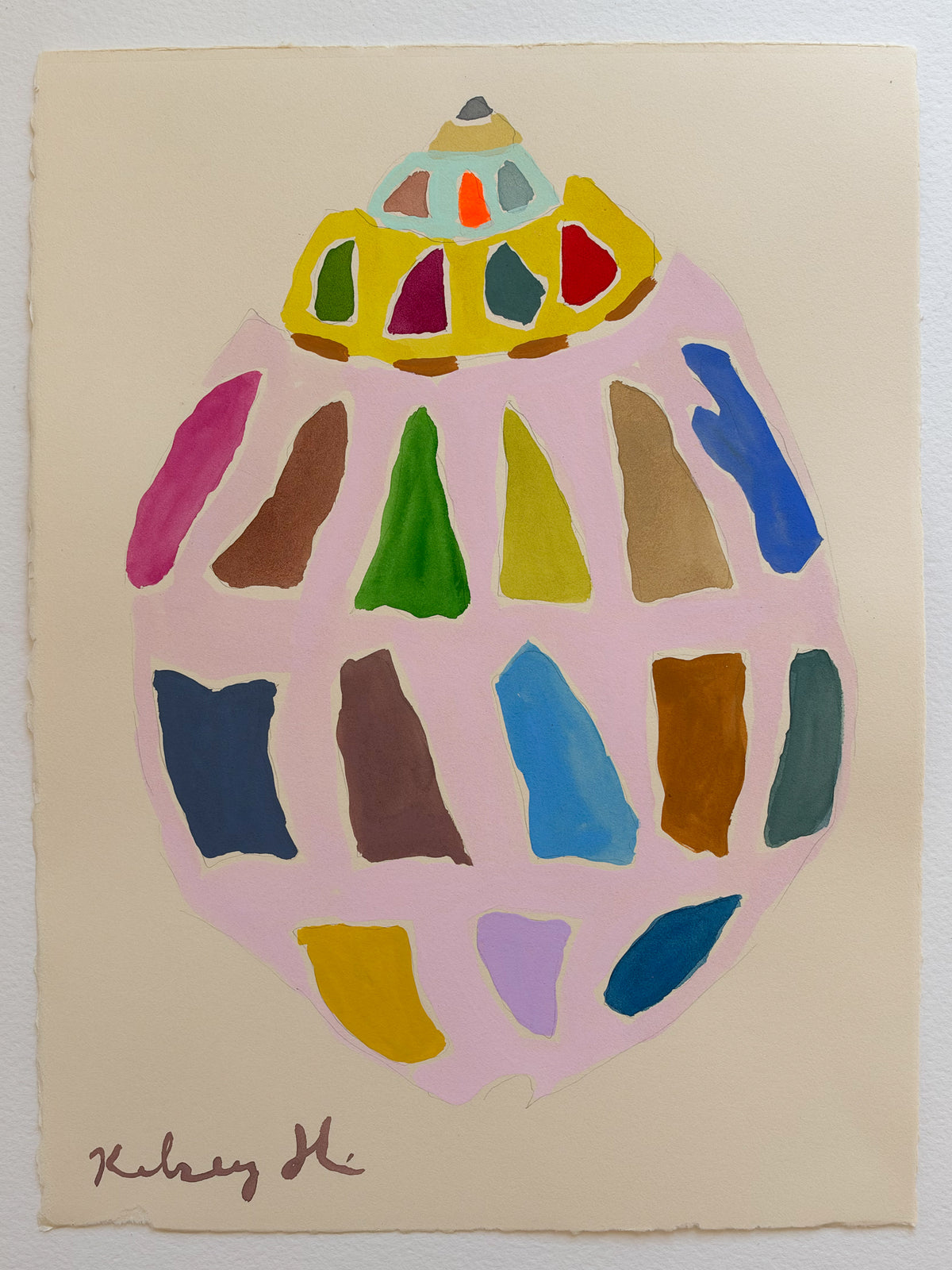 Colorful Shell No. 3  - 11x15"