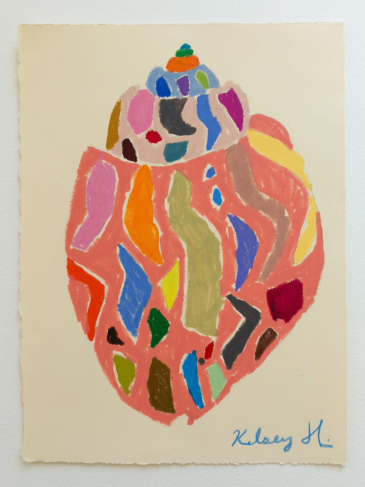 Colorful Shell No. 4  - 11x15"