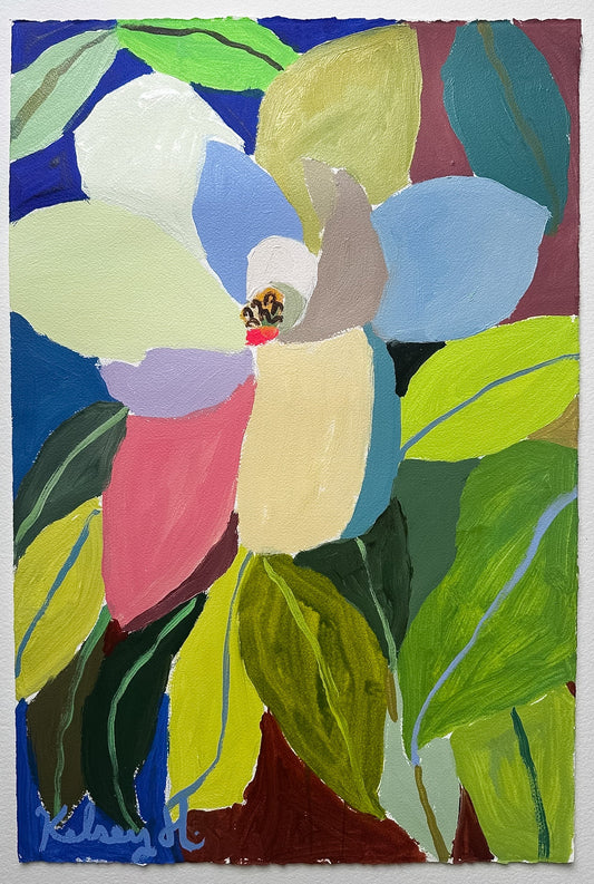 Magnolia in Bloom No. 12 - 15x22"