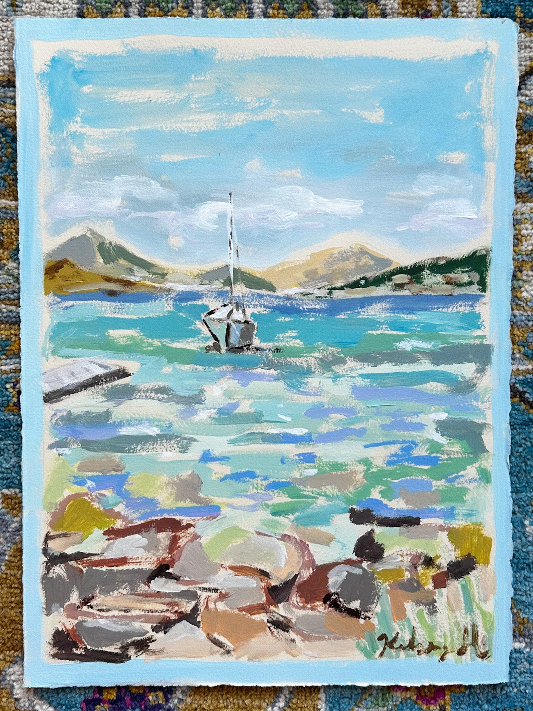 The best lunch with the best View - 11x15"