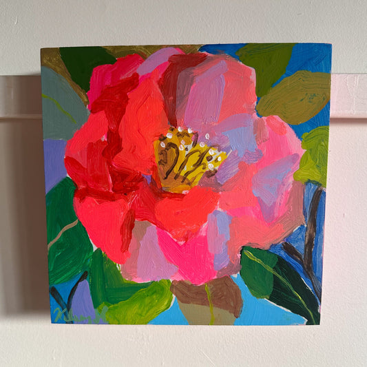 Mini Camellia No.14 - 8x8"