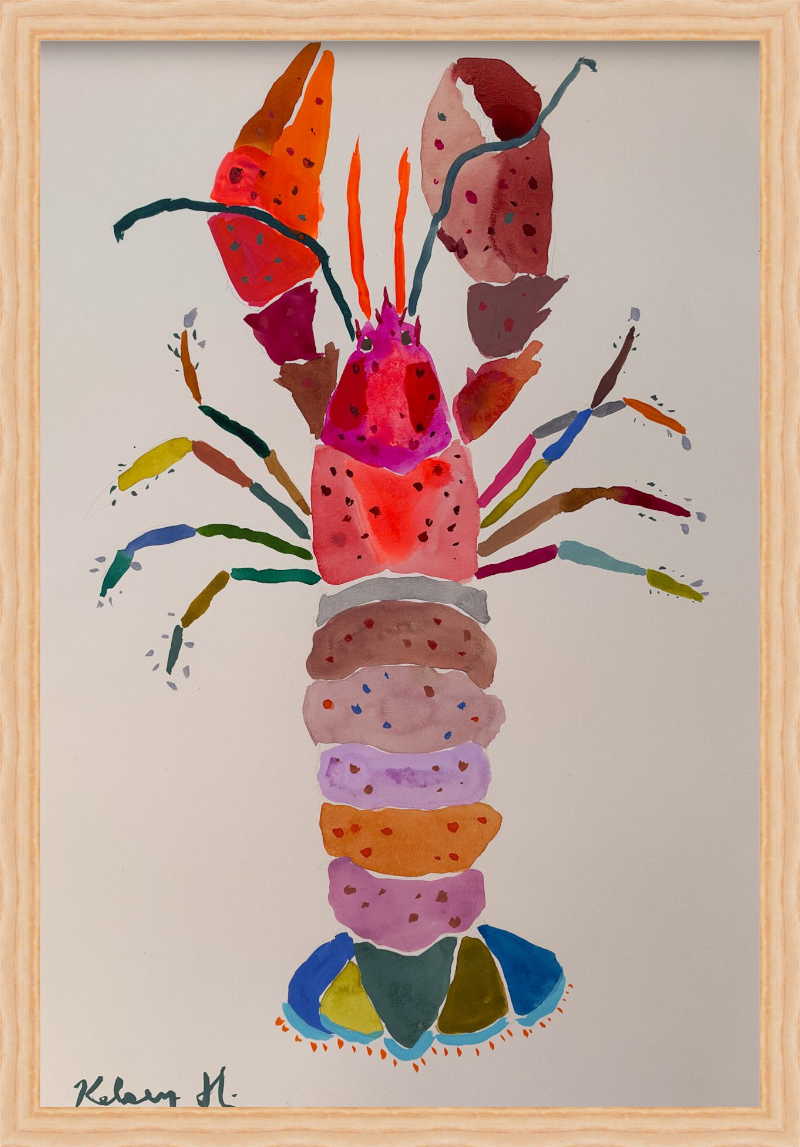 Lobster Love No. 2 - 15 x 22"