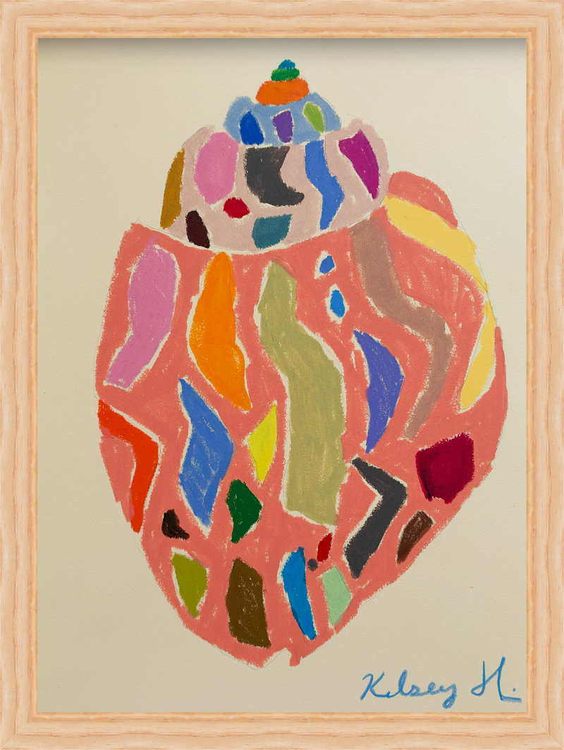 Colorful Shell No. 4  - 11x15"