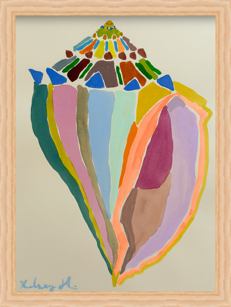 Colorful Shell No. 6  - 11x15"