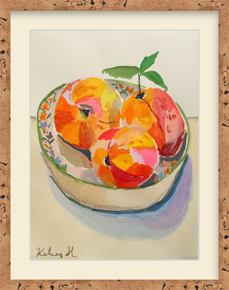The three Peaches - 11x15"