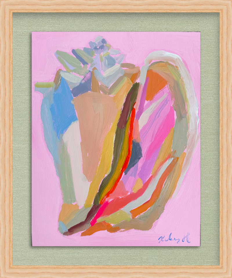 Pink Conch - 11x14"