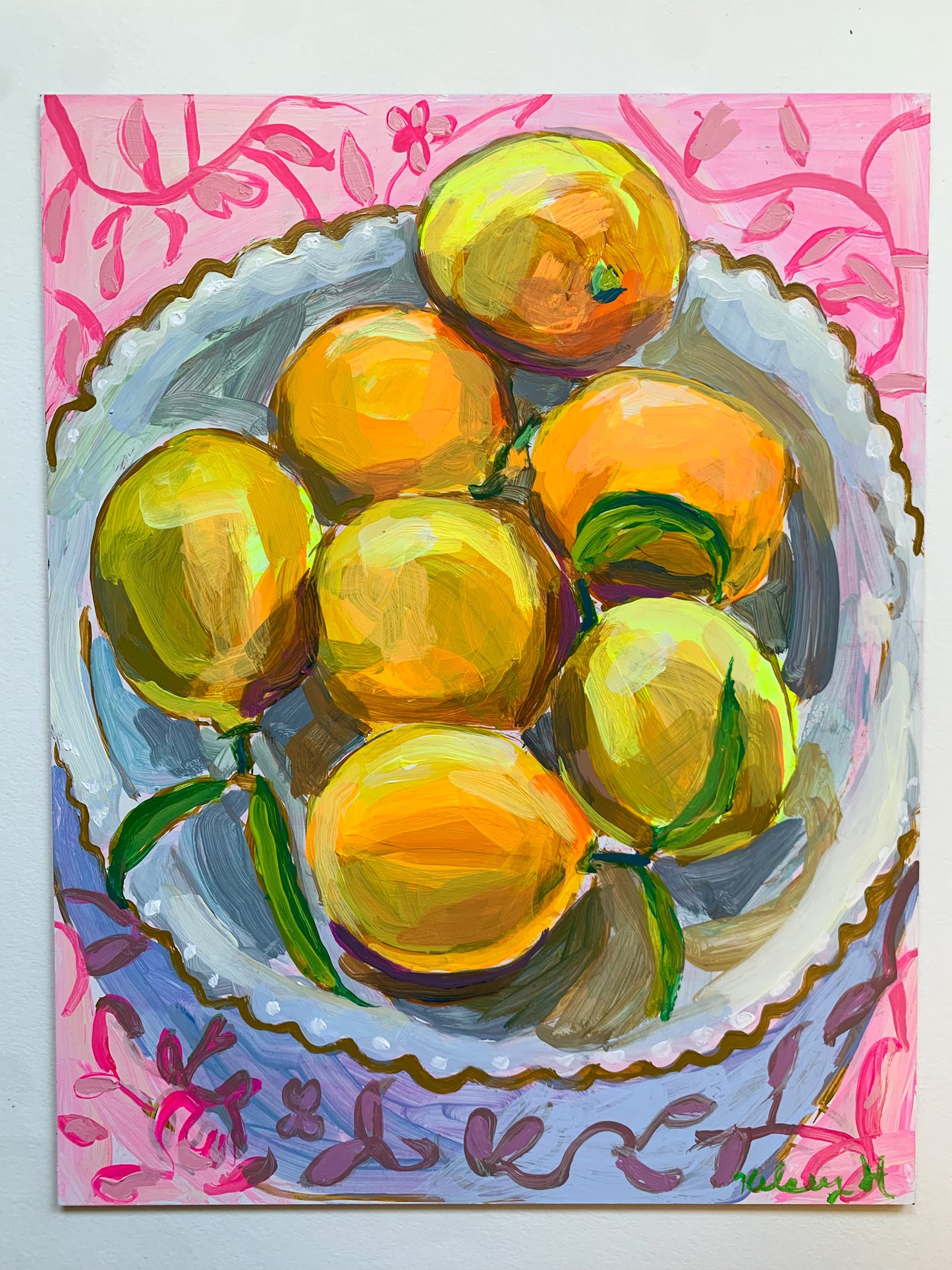 Plate of Lemons