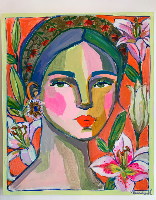 Lily Lady-20x24"